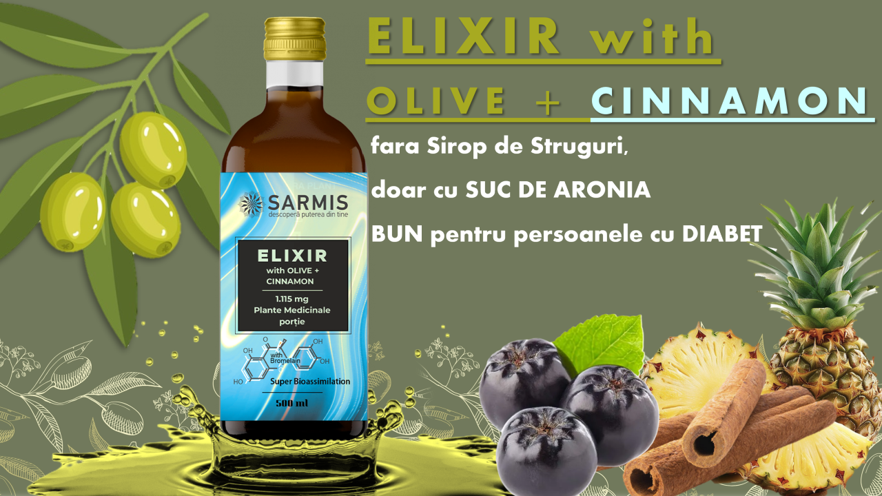 Elixir with Olive + Cinnamon - 500 ml 39